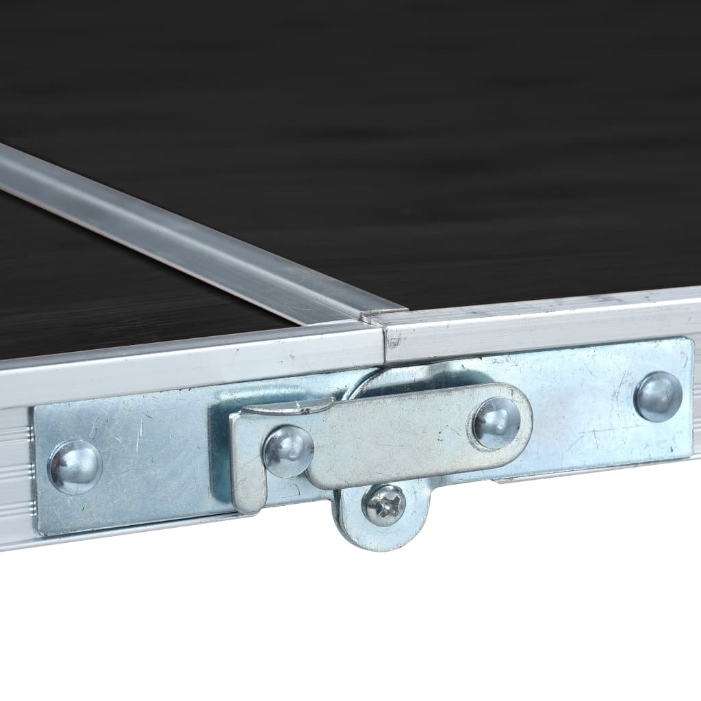 Foldable Camping Table Grey Aluminium 240x60 cm 19 Foldable Camping Table Grey Aluminium 240x60 cm